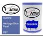 Preview: Subaru, Heritage Blue Pearl, P9Y: 500ml Lackdose, von ATW Autoteile West.